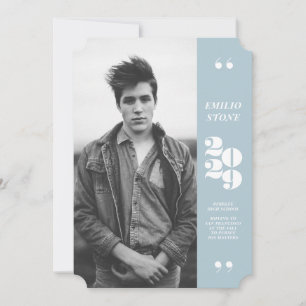 Faire-part Diplôme de fin d'études