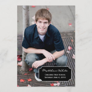 Faire-part d'obtention du diplôme