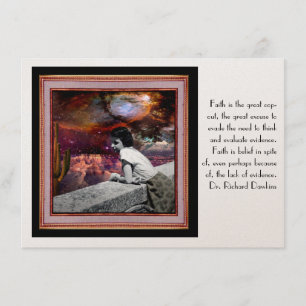 faire-part d'obtention du diplôme de Franklin de