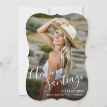 Faire-part d'obtention du diplôme de signature