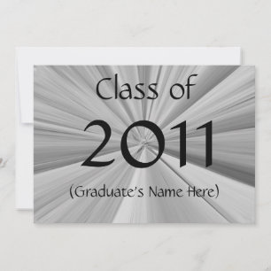 Faire-part d'obtention du diplôme en 2011