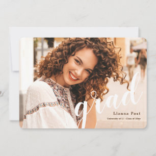 Faire-part d'obtention d'un diplôme d'études supér