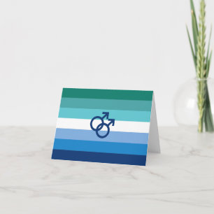 Faire-part Drapeau de fierté gay MLM