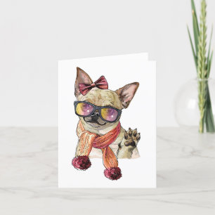 Faire-part Drôle Chihuahua Chien Enregistrer La Date