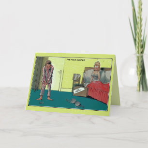 Faire-part Drôle le vrai golfeur, juste marié