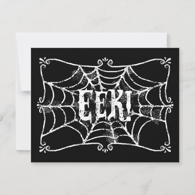 Faire-part EEK Cobweb (Devant)
