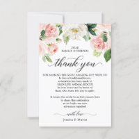 En remplacement de Favors Merci Place Card Blush