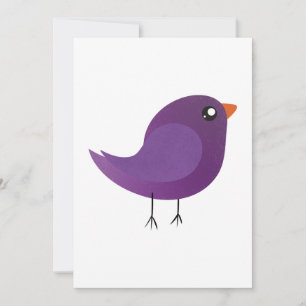 Faire-part Enfants mignonette birdy