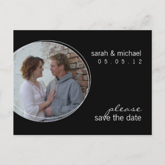 Faire-part Enregistrer la date Carte postale Photo 05