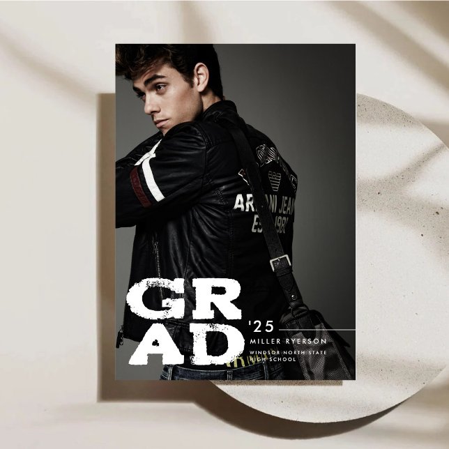 Faire-part et invitation de remise de diplômes pho (Créateur téléchargé)