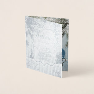 Faire-part et Merci pour bébé de Noël