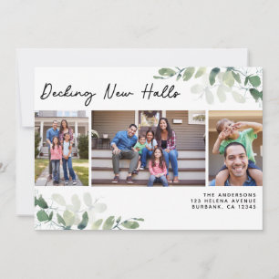 Faire-part Eucalyptus Decking New Halls Changement d'adresse