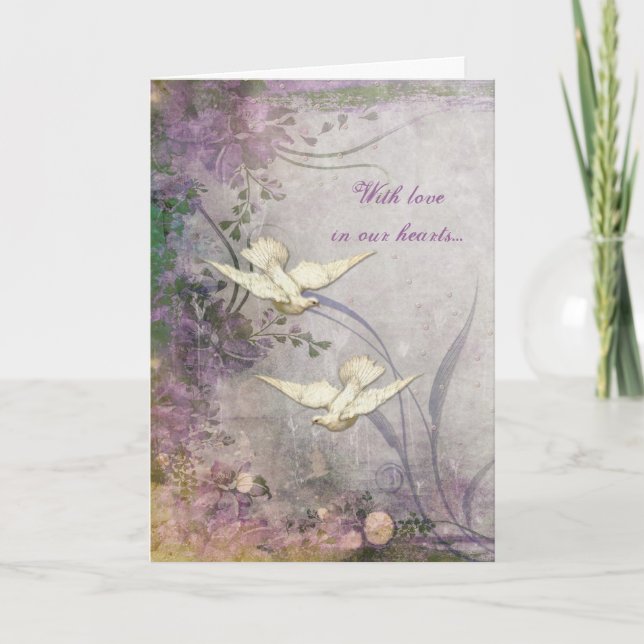 Faire-part Faire part de mariage ou toute utilisation d'amour (Devant)