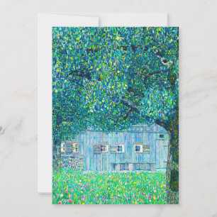 Faire-part Ferme Gustav Klimt en Haute-Autriche