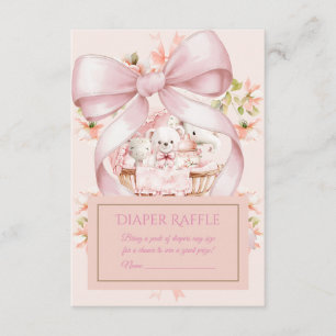 Faire-part floral pour la nurserie de doux ours en