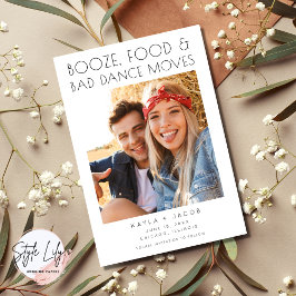 Faire-part Funny Bad Dance Moves Photo Wedding Enregistrer la