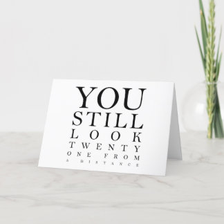 Faire-part Funny Birthday Card, Sarcastique Anniversaire Anno