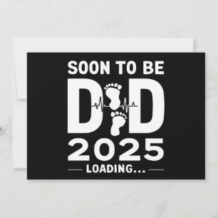 Faire-part Futur Papa Prévu 2025 Nouveau Papa À Venir 