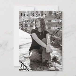 Faire-part Graduation Announcement Card