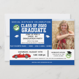 Faire-part Graduation Drive By Parade, Graduation Party