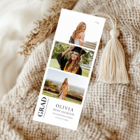 Graduation minimaliste 3 Photo Strip
