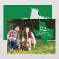 Green We ve Moved - Dotted Texas Moving