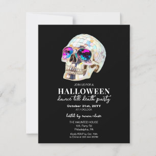 Faire-part Halloween Soirée dansante adulte