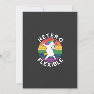 Faire-part Hetero Flexible LGBT Lesbian bisexuel Trans