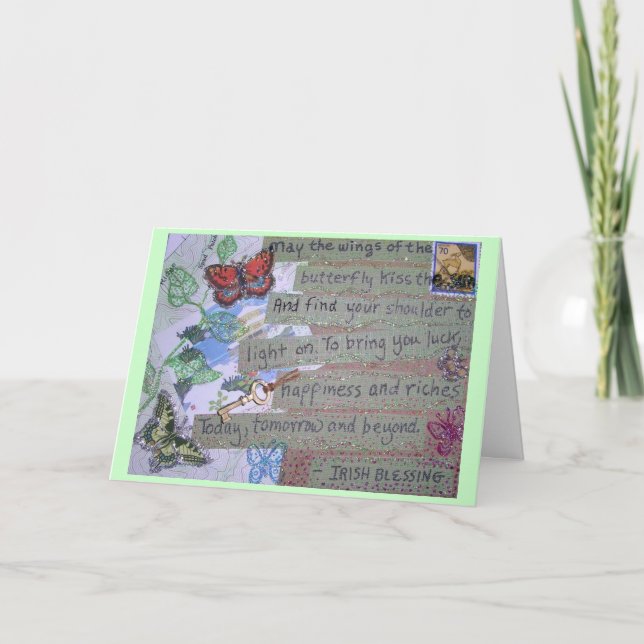 FAIRE-PART HEUREUSE NOUVELLE MAISON (Devant)