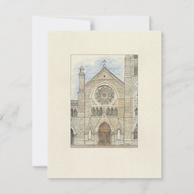 Faire-part Holy Name Cathedral Card (Devant)