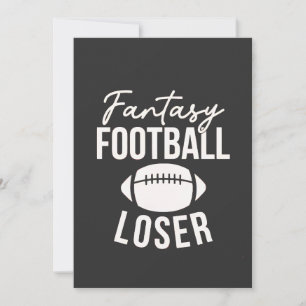 Faire-part Imaginaire Football Loser Football Imaginaire drôl
