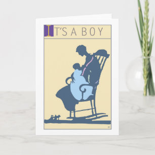 Faire-part <It's a Boy> par Steve Collier