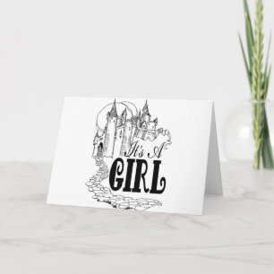 Faire-part Its a Girl New Baby Girl Collection