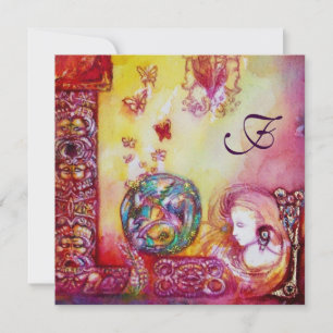 Faire-part JARDIN DES OMBRES PERDUES FAIRY & BETTERFLY Monogr