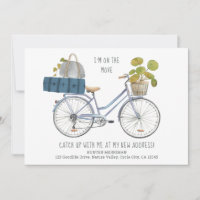 Je suis en mouvement Vélo et bagages Drôle déménag