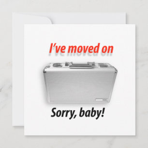 Faire-part Je suis passé à autre chose