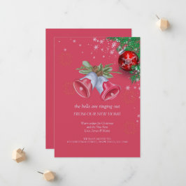 Faire-part Joyeux Noël Fête Nouvelle Maison Déménagement