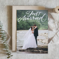 Juste marié brosse moderne Mariage de calligraphie