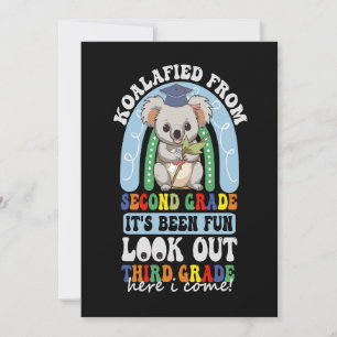 Faire-part Koalafied De la 2e année Attention 3e année Koala