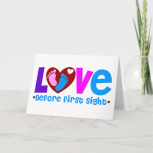 Faire-part L'Amour avant la première vue