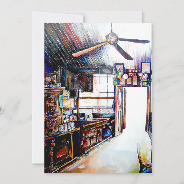 Faire-part L'amour n'est pas un mur, c'est un pont (Devant)