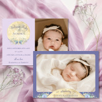 Lavande de lune de Whimsical violet deux photos na