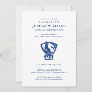 Faire-part Logo des Panthers de l'Université Eastern Illinois