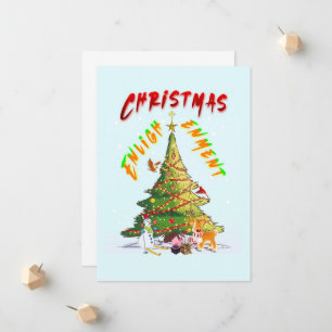 Faire-part Lumière de Noël