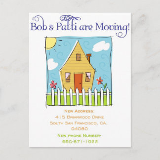 Faire-part Maman Moving Carte postale