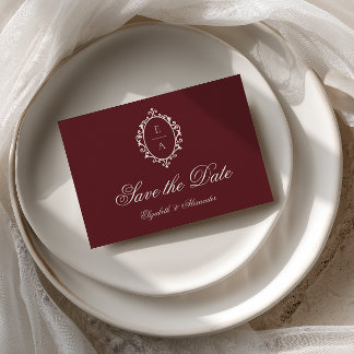 Faire-Part Mariage Argent Vieil Or Bourguignon