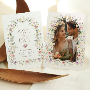 Faire-part Mariage de Fleur sauvage lunatique   Photo Enregis
