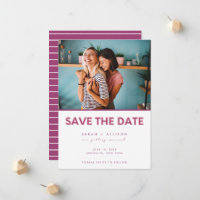 Mariage lesbien rose moderne photo Enregistrer la 