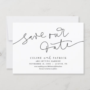 Faire-part Mariage moderne, économisez nos cartes
