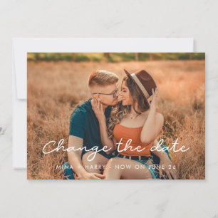 Faire-part Mariage simple Modifier la date